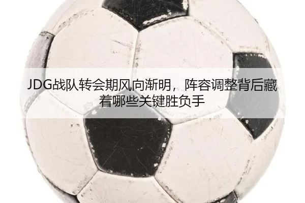 JDG战队转会期风向渐明，阵容调整背后藏着哪些关键胜负手
